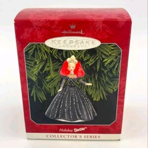 Hallmark Keepsake Holiday Barbie 1998 Ornament